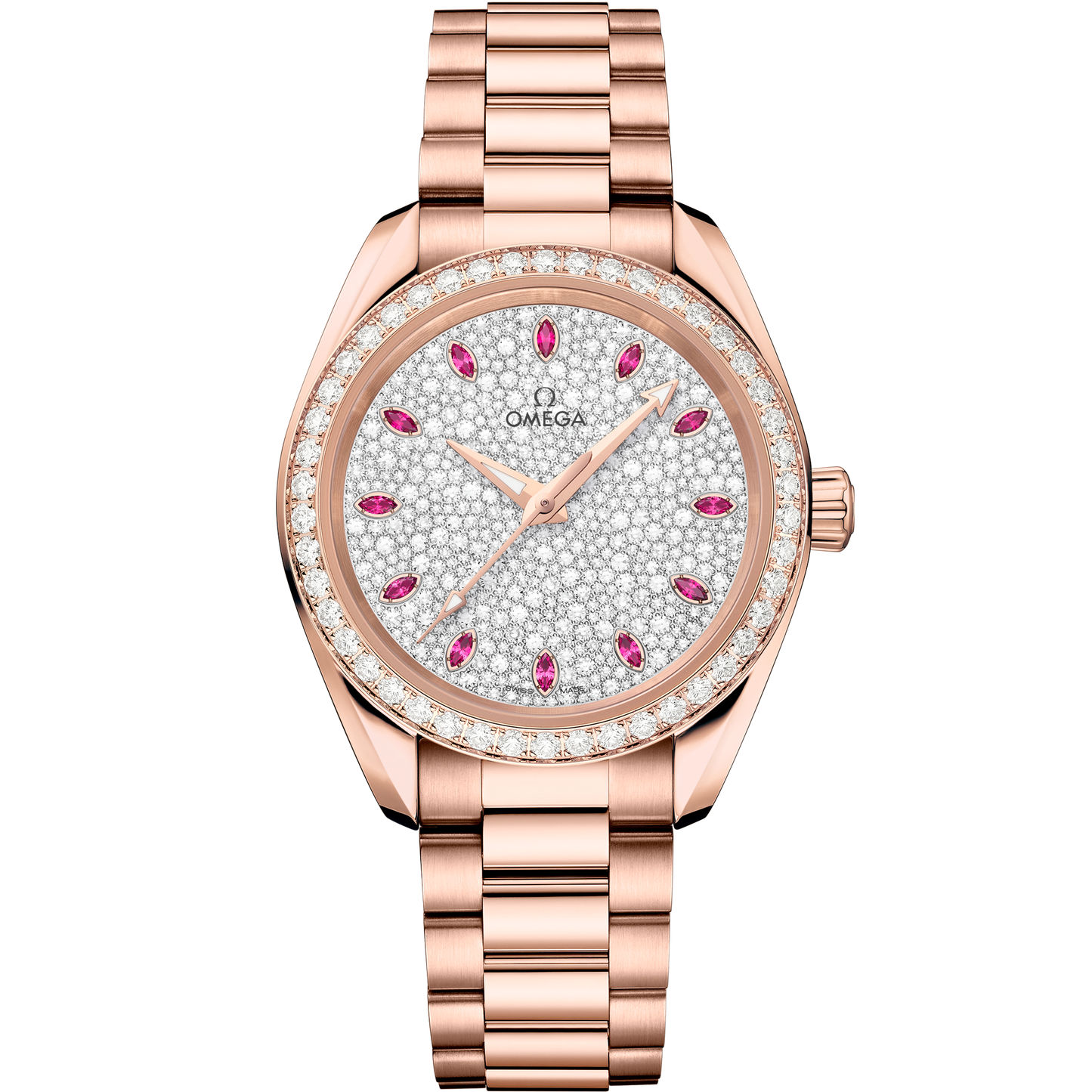 Seamaster Aqua Terra 150M 34 mm, Sedna™ gold on Sedna™ gold - 220.55.34.20.99.007
