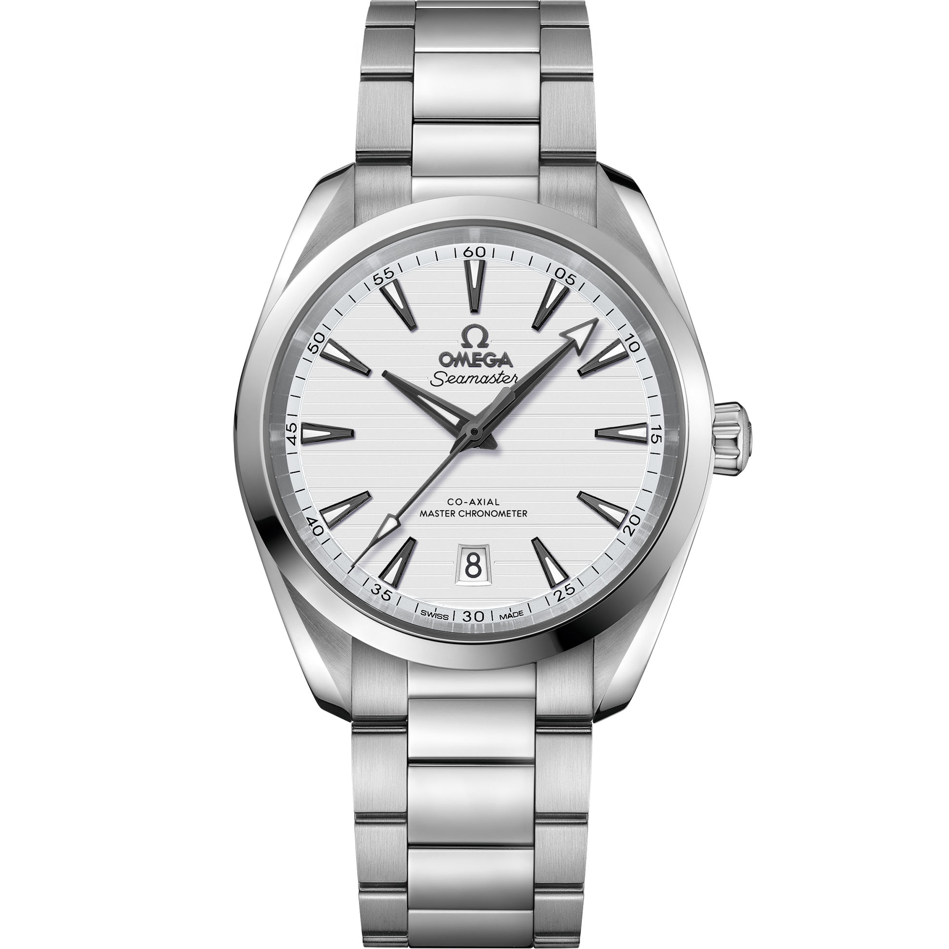 Seamaster Aqua Terra 150M 38 mm, steel on steel - 220.10.38.20.02.001