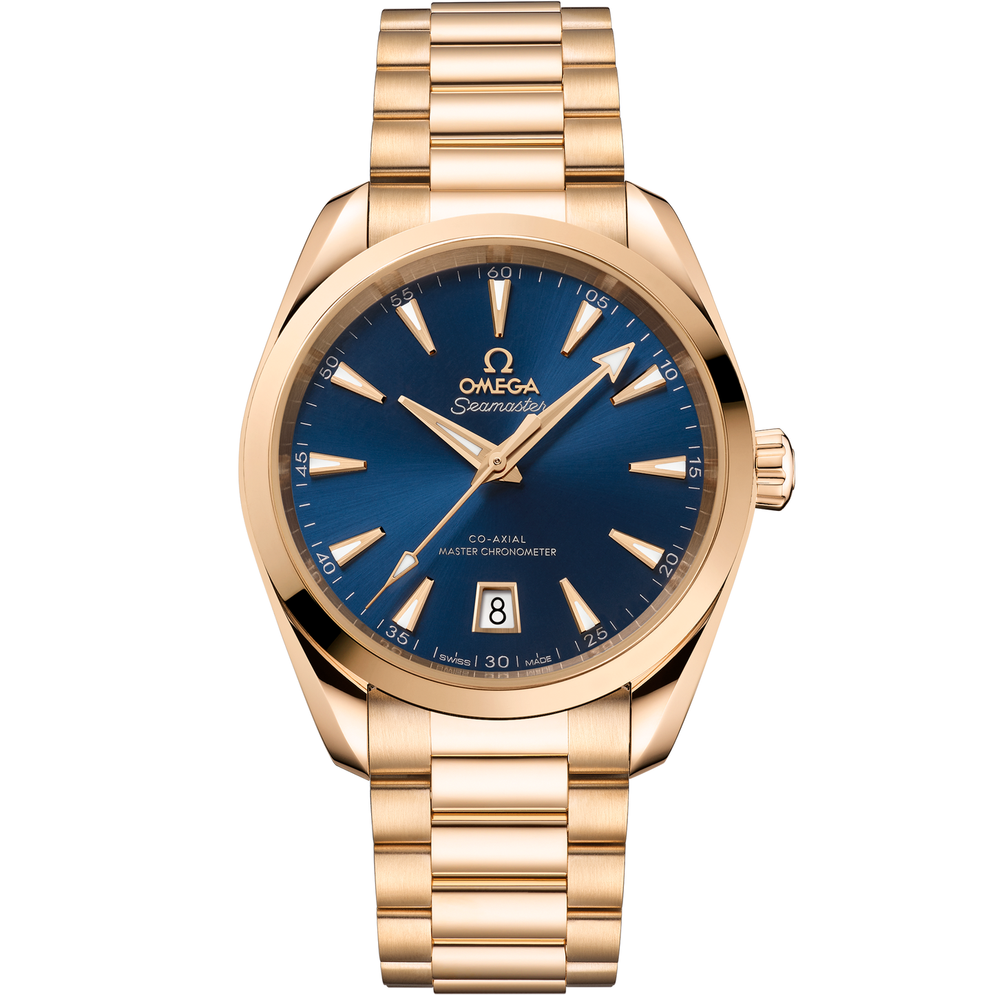 Seamaster Aqua Terra 150M 38 mm, Moonshine™ gold on Moonshine™ gold - 220.50.38.20.03.001