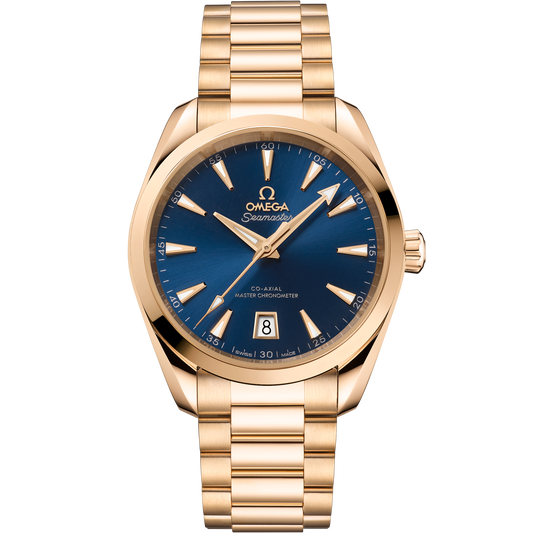 Seamaster Aqua Terra 150M 38 mm, Moonshine™ gold on Moonshine™ gold - 220.50.38.20.03.001