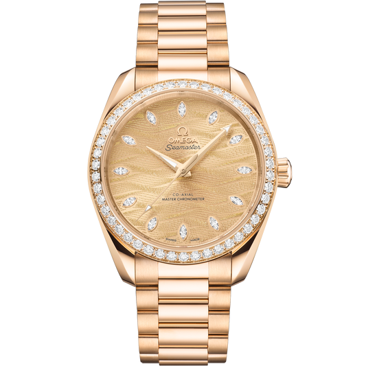 Seamaster Aqua Terra 150M 38 mm, Moonshine™ gold on Moonshine™ gold - 220.55.38.20.99.002