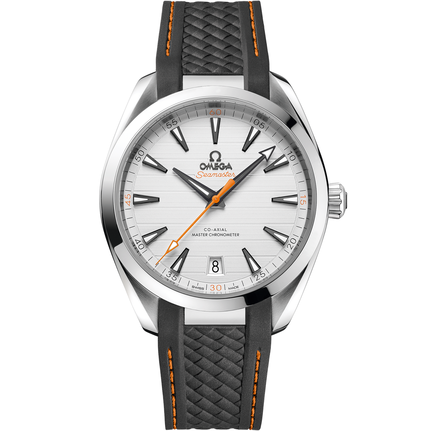 Seamaster Aqua Terra 150M 41 mm, steel on rubber strap - 220.12.41.21.02.002