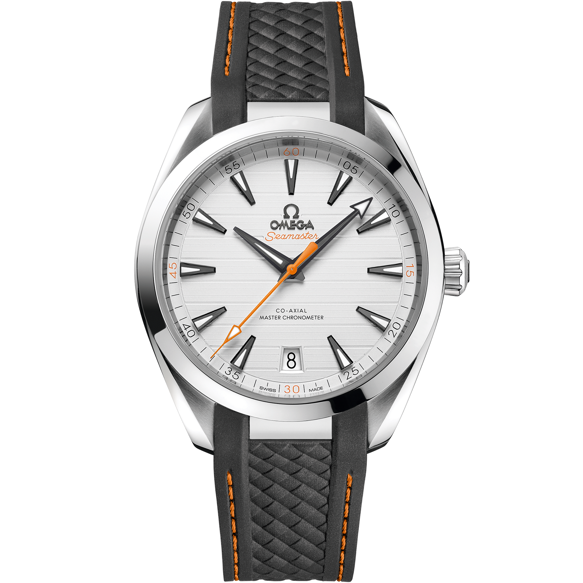 Seamaster Aqua Terra 150M 41 mm, steel on rubber strap - 220.12.41.21.02.002