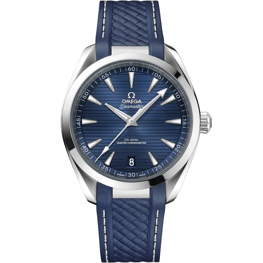 Seamaster Aqua Terra 150M 41 mm, steel on rubber strap - 220.12.41.21.03.007