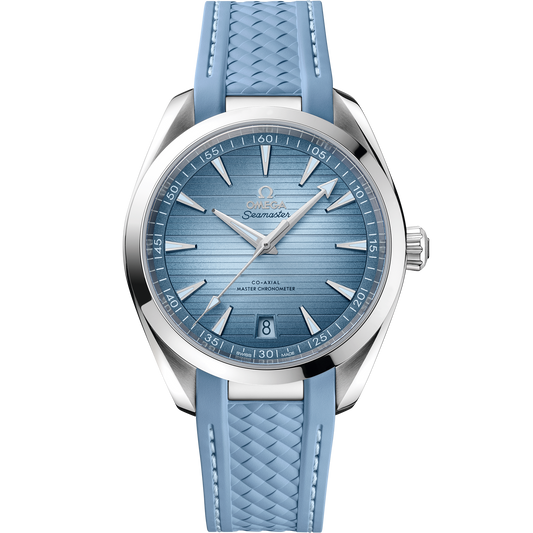 Seamaster Aqua Terra 150M 41 mm, steel on rubber strap - 220.12.41.21.03.008