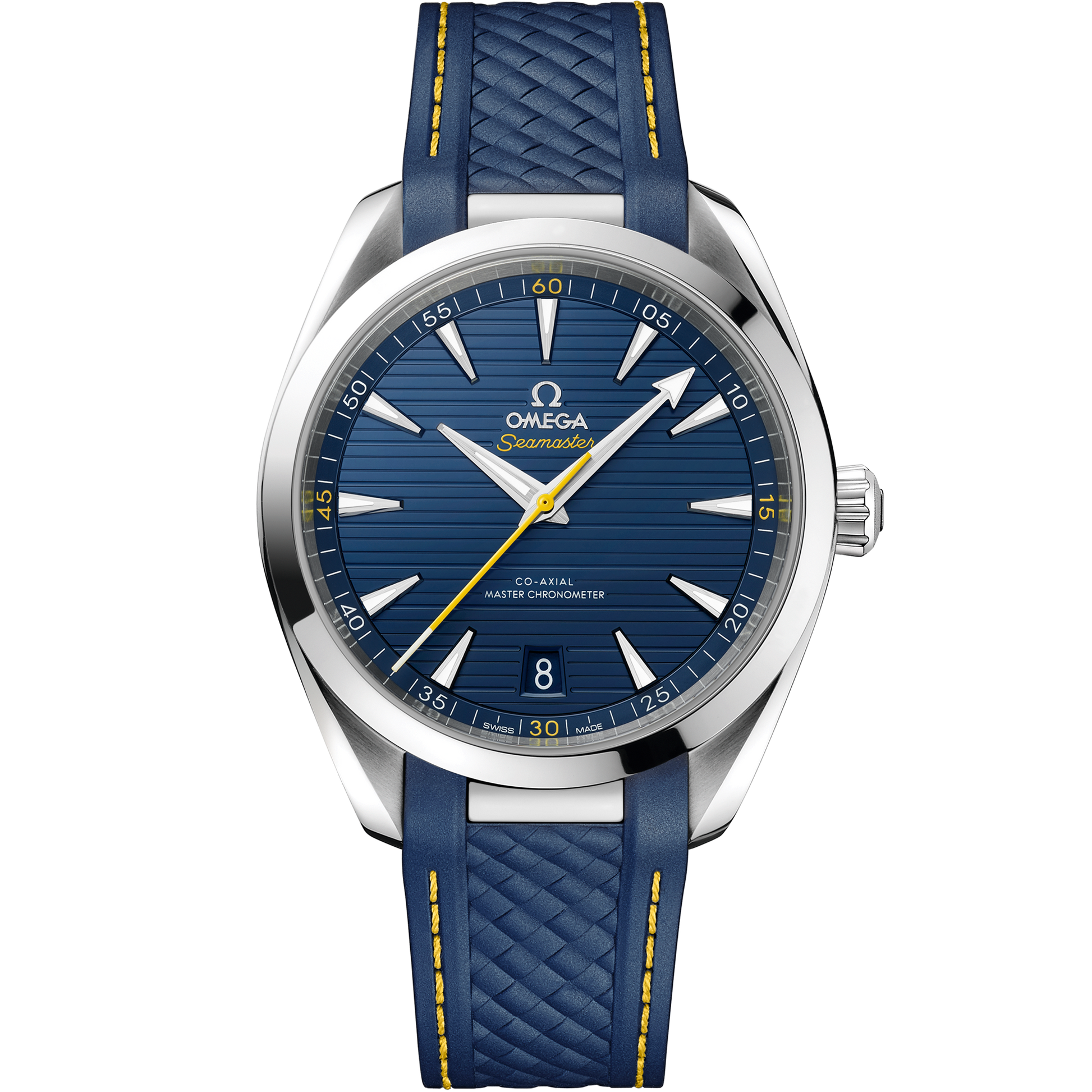 Seamaster Aqua Terra 150M 41 mm, steel on rubber strap - 220.12.41.21.03.009
