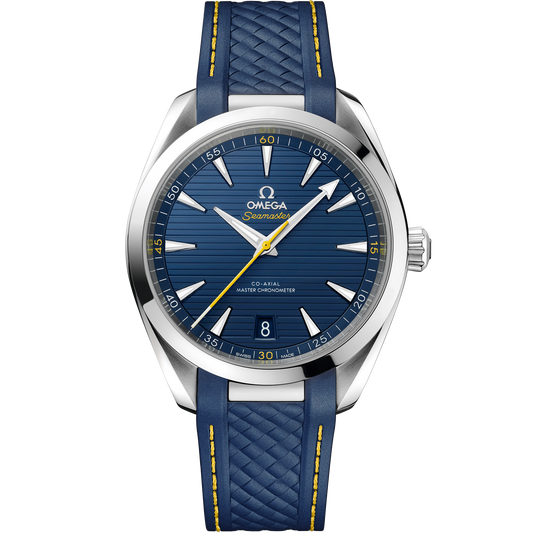 Seamaster Aqua Terra 150M 41 mm, steel on rubber strap - 220.12.41.21.03.009