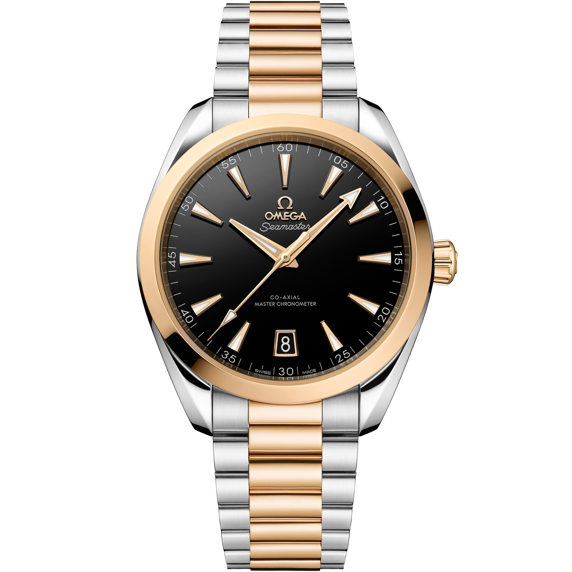 Seamaster Aqua Terra 150M 41 mm, steel - Moonshine™ gold on steel - Moonshine™ gold - 220.20.41.21.01.001