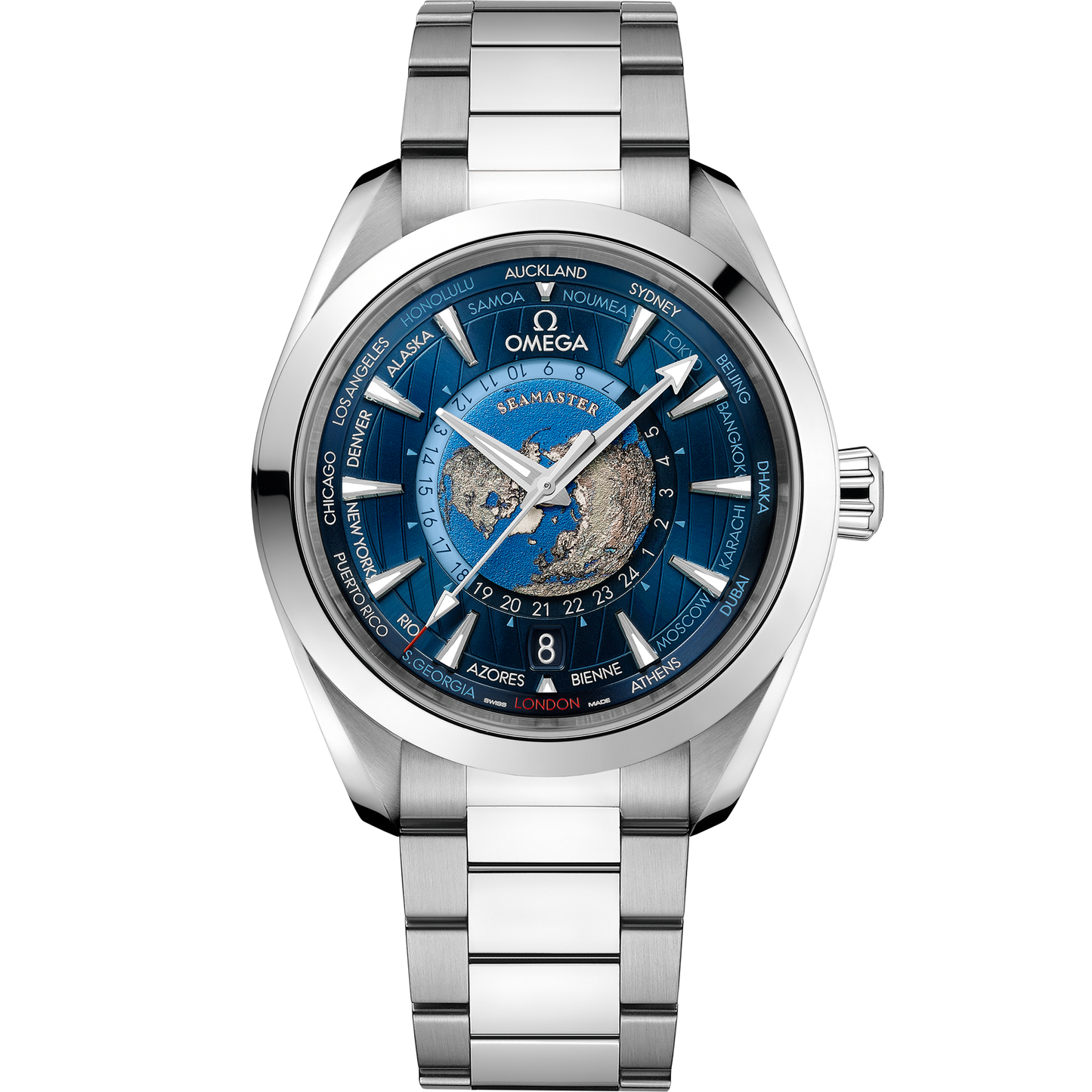 Seamaster Aqua Terra 150M 43 mm, steel on steel - 220.10.43.22.03.001