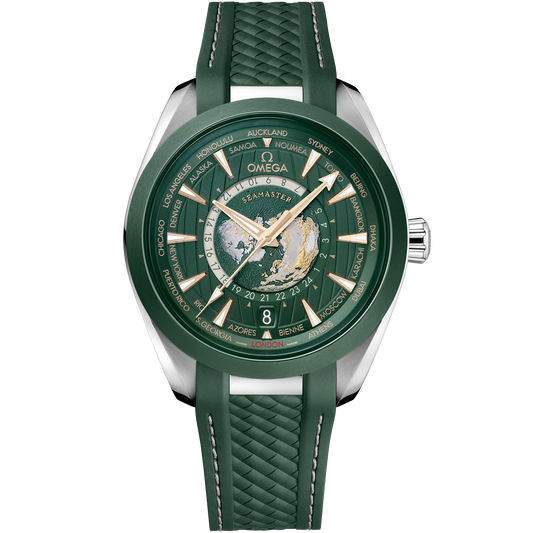 Seamaster Aqua Terra 150M 43 mm, steel on rubber strap - 220.32.43.22.10.001