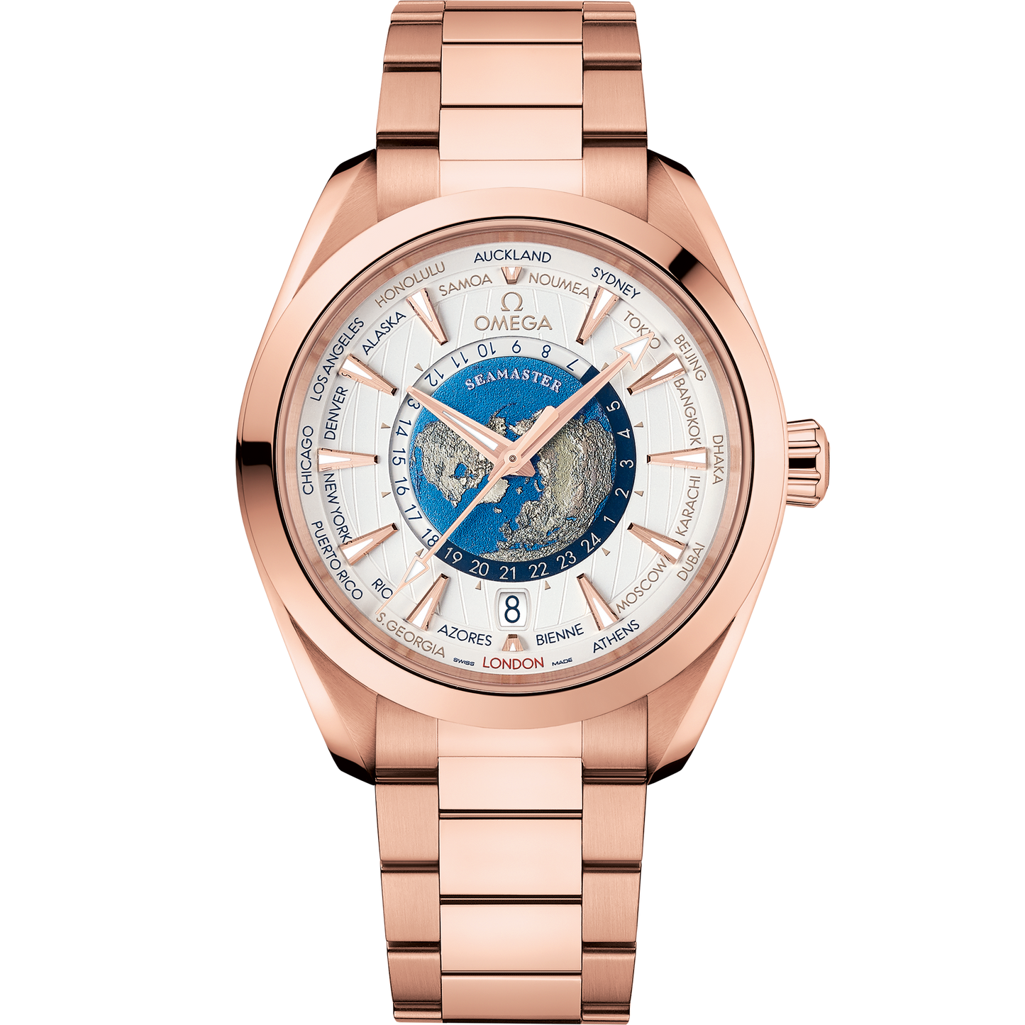 Seamaster Aqua Terra 150M 43 mm, Sedna™ gold on Sedna™ gold - 220.50.43.22.02.001