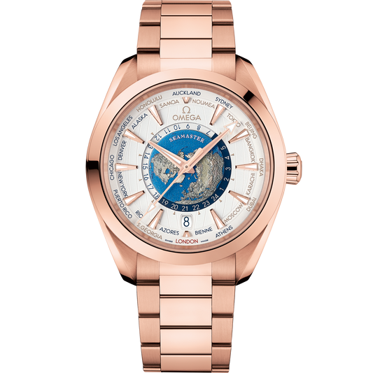 Seamaster Aqua Terra 150M 43 mm, Sedna™ gold on Sedna™ gold - 220.50.43.22.02.001