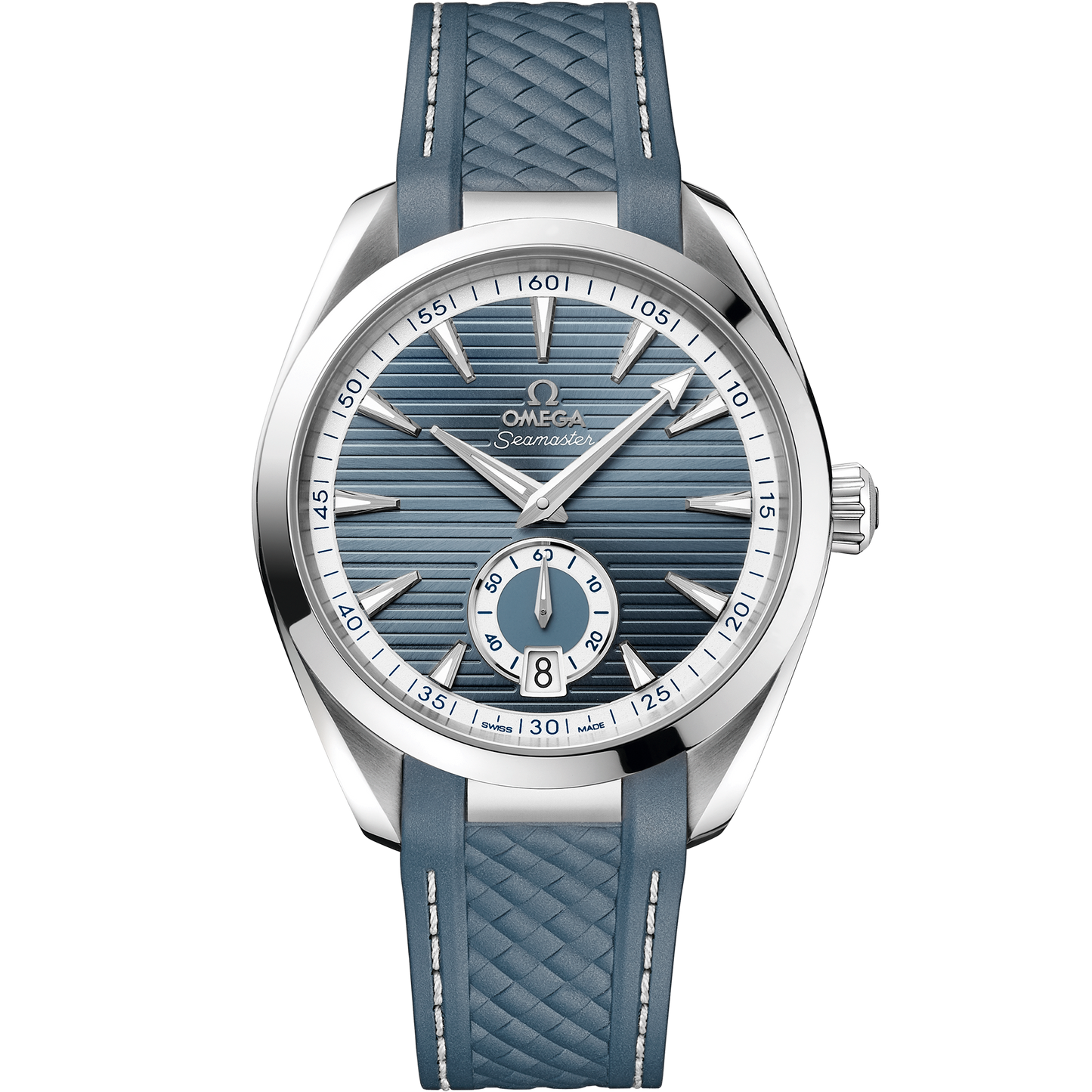 Seamaster Aqua Terra 150M 41 mm, steel on rubber strap - 220.12.41.21.03.005