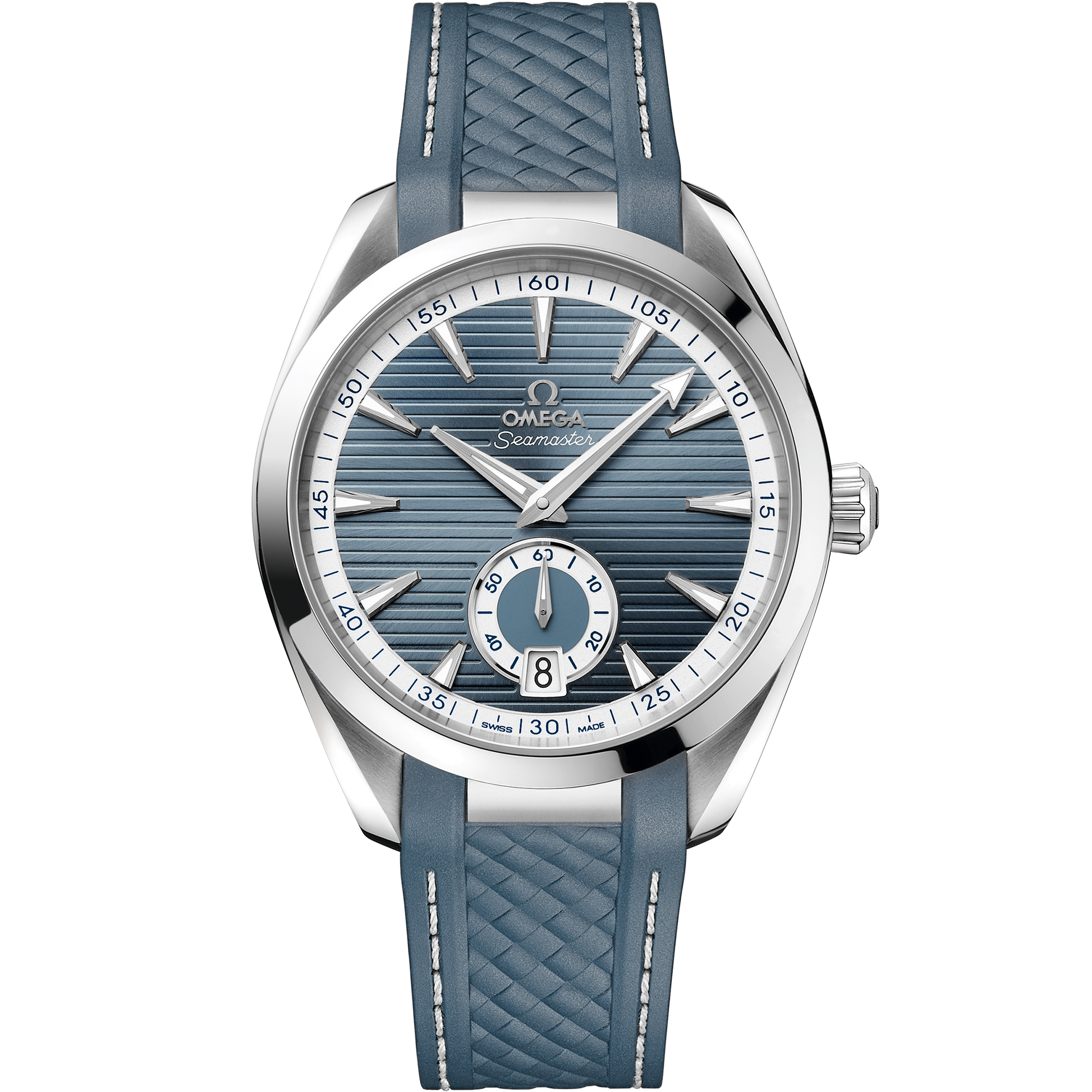 Seamaster Aqua Terra 150M 41 mm, steel on rubber strap - 220.12.41.21.03.005