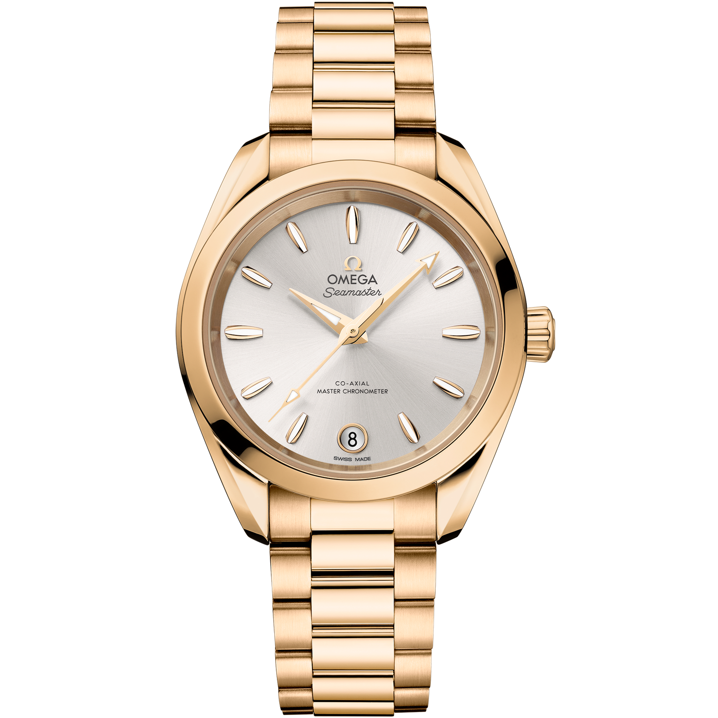 Seamaster Aqua Terra Shades 34 mm, Moonshine™ gold on Moonshine™ gold - 220.50.34.20.02.001