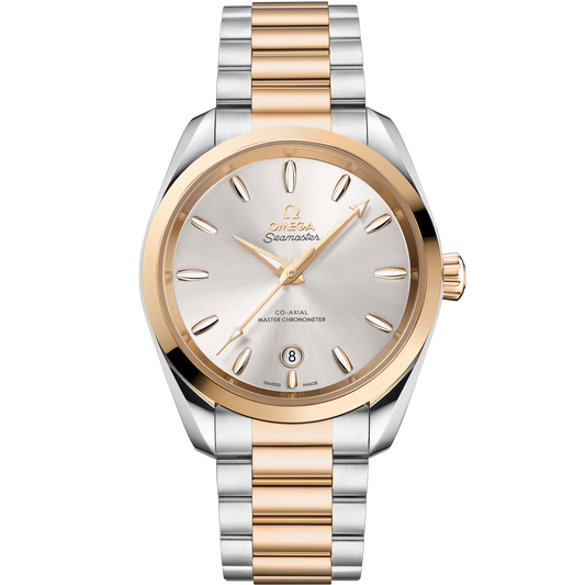 Seamaster Aqua Terra Shades 38 mm, steel - Moonshine™ gold on steel - Moonshine™ gold - 220.20.38.20.02.002