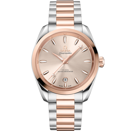 Seamaster Aqua Terra Shades 38 mm, steel - Sedna™ gold on steel - Sedna™ gold - 220.20.38.20.09.001