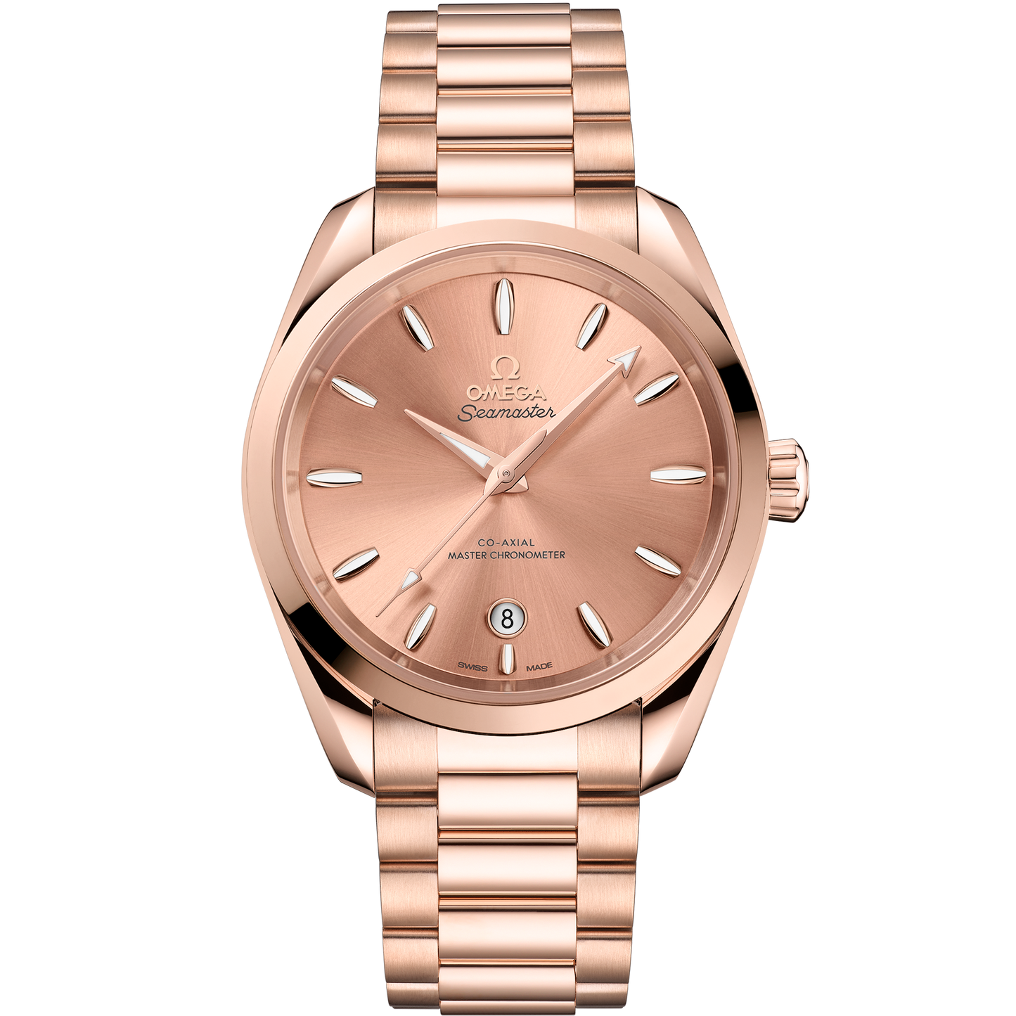 Seamaster Aqua Terra Shades 38 mm, Sedna™ gold on Sedna™ gold - 220.50.38.20.10.001