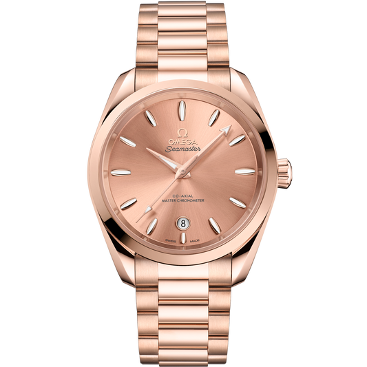 Seamaster Aqua Terra Shades 38 mm, Sedna™ gold on Sedna™ gold - 220.50.38.20.10.001