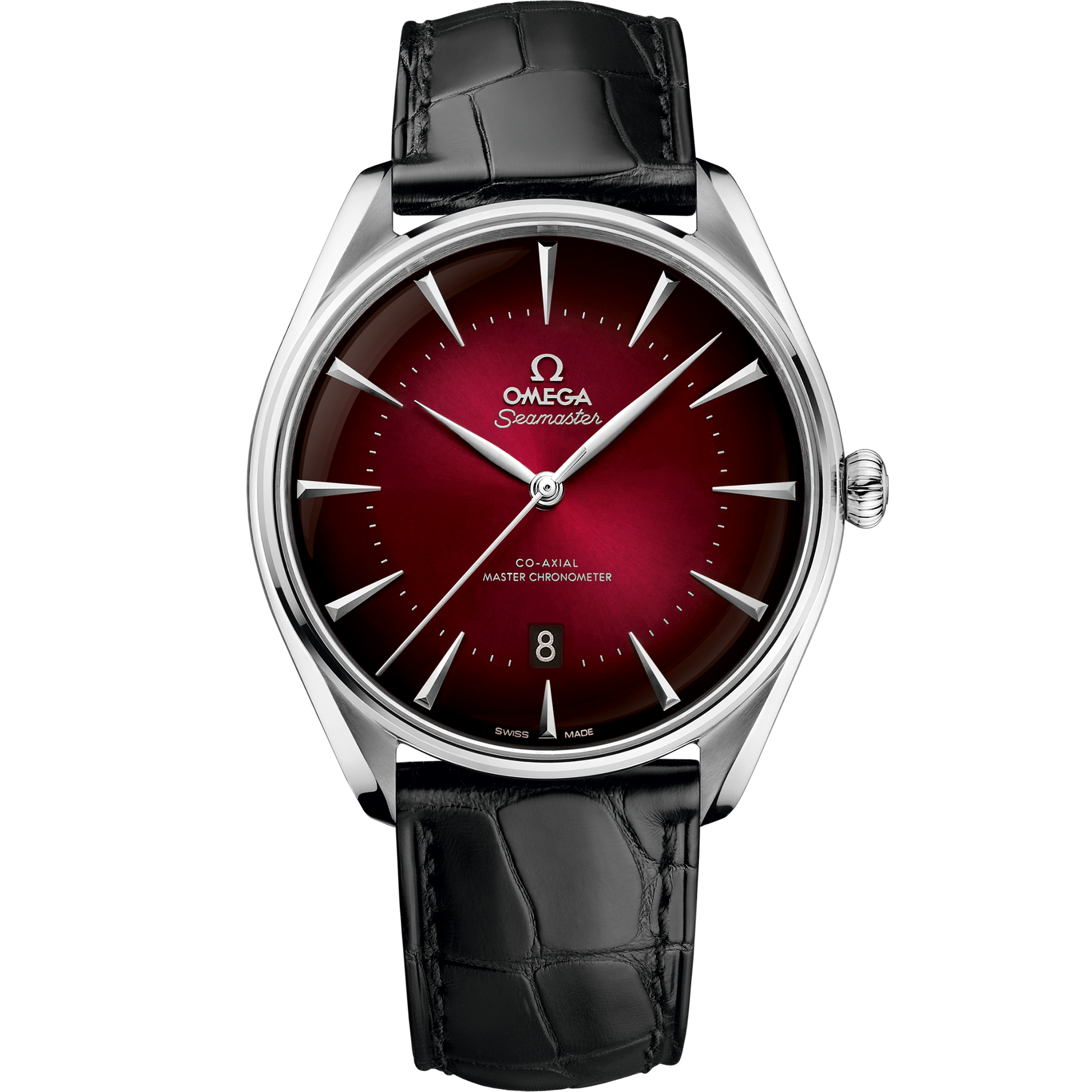 Seamaster Boutique Editions 39.5 mm, steel on leather strap - 511.13.40.20.11.002