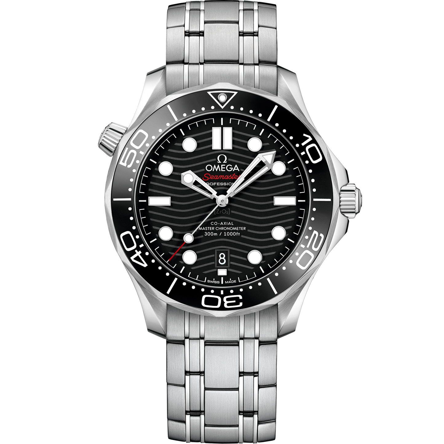 Seamaster Diver 300M 42 mm, steel on steel - 210.30.42.20.01.001