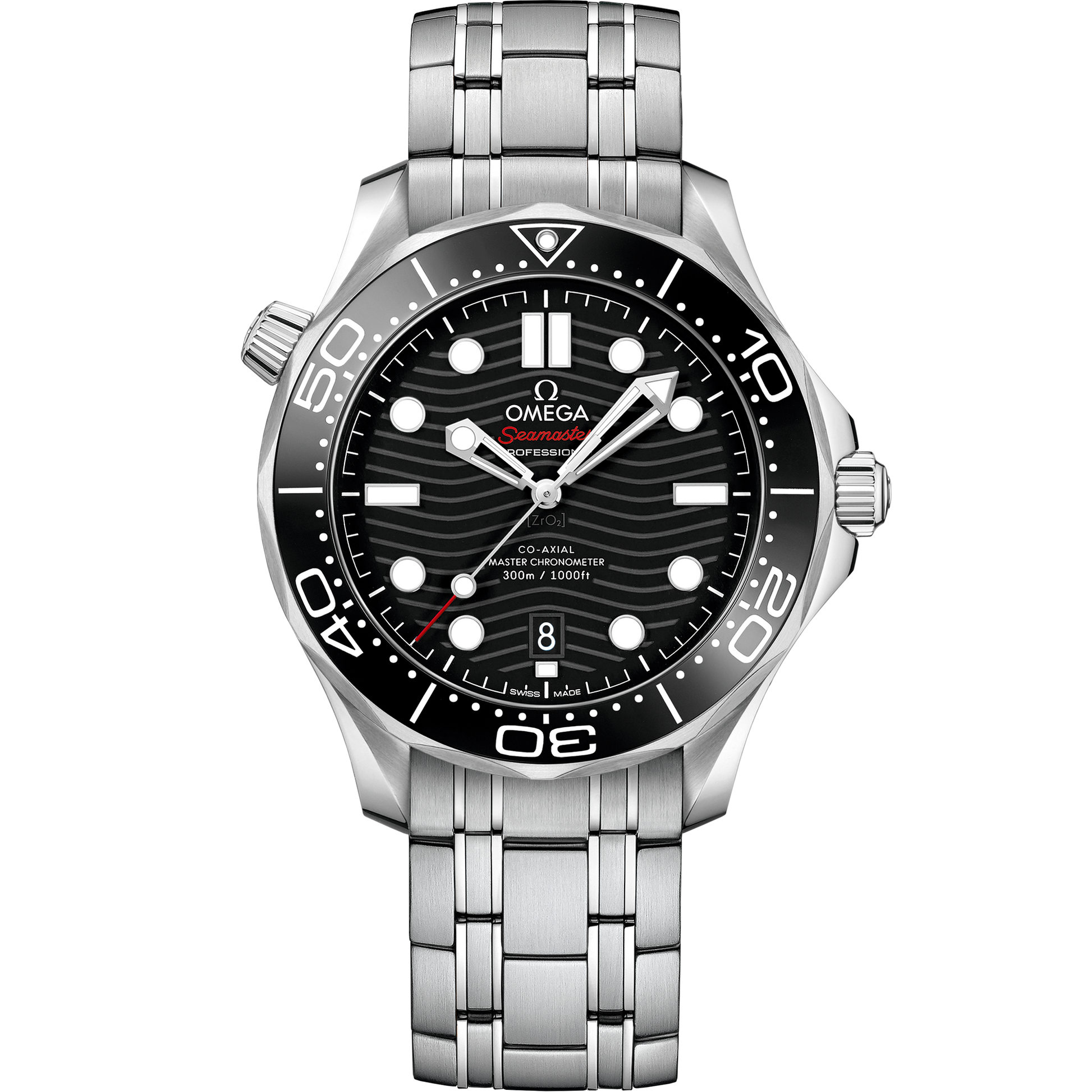 Seamaster Diver 300M 42 mm, steel on steel - 210.30.42.20.01.001
