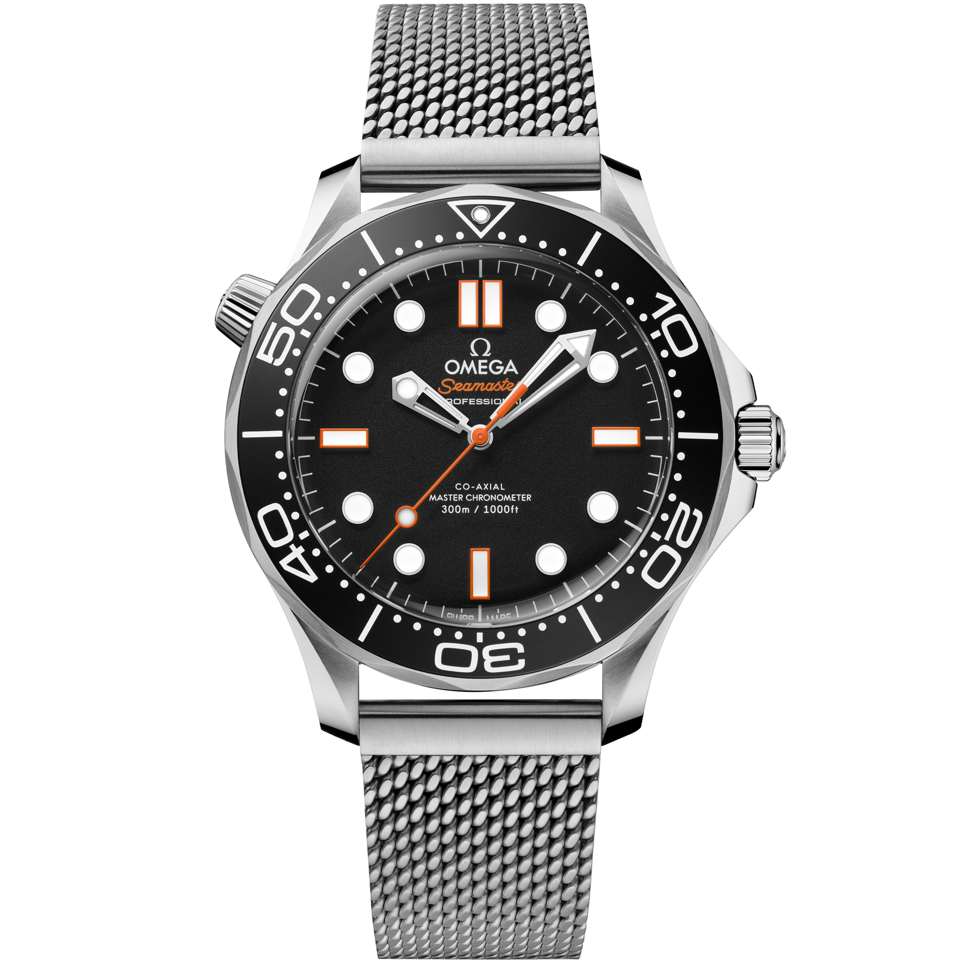 Seamaster Diver 300M 42 mm, steel on steel - 210.30.42.20.01.018