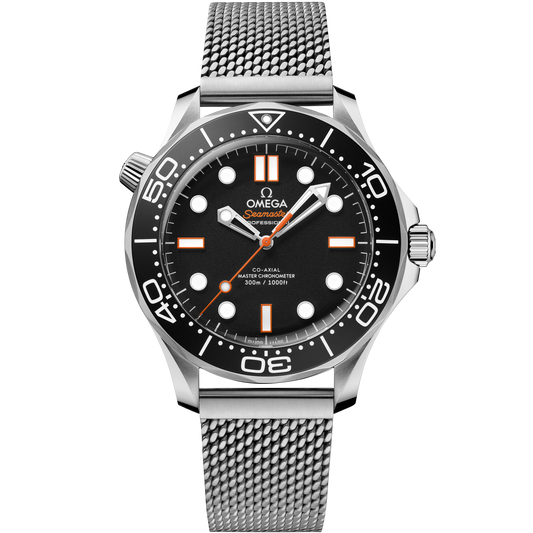 Seamaster Diver 300M 42 mm, steel on steel - 210.30.42.20.01.018