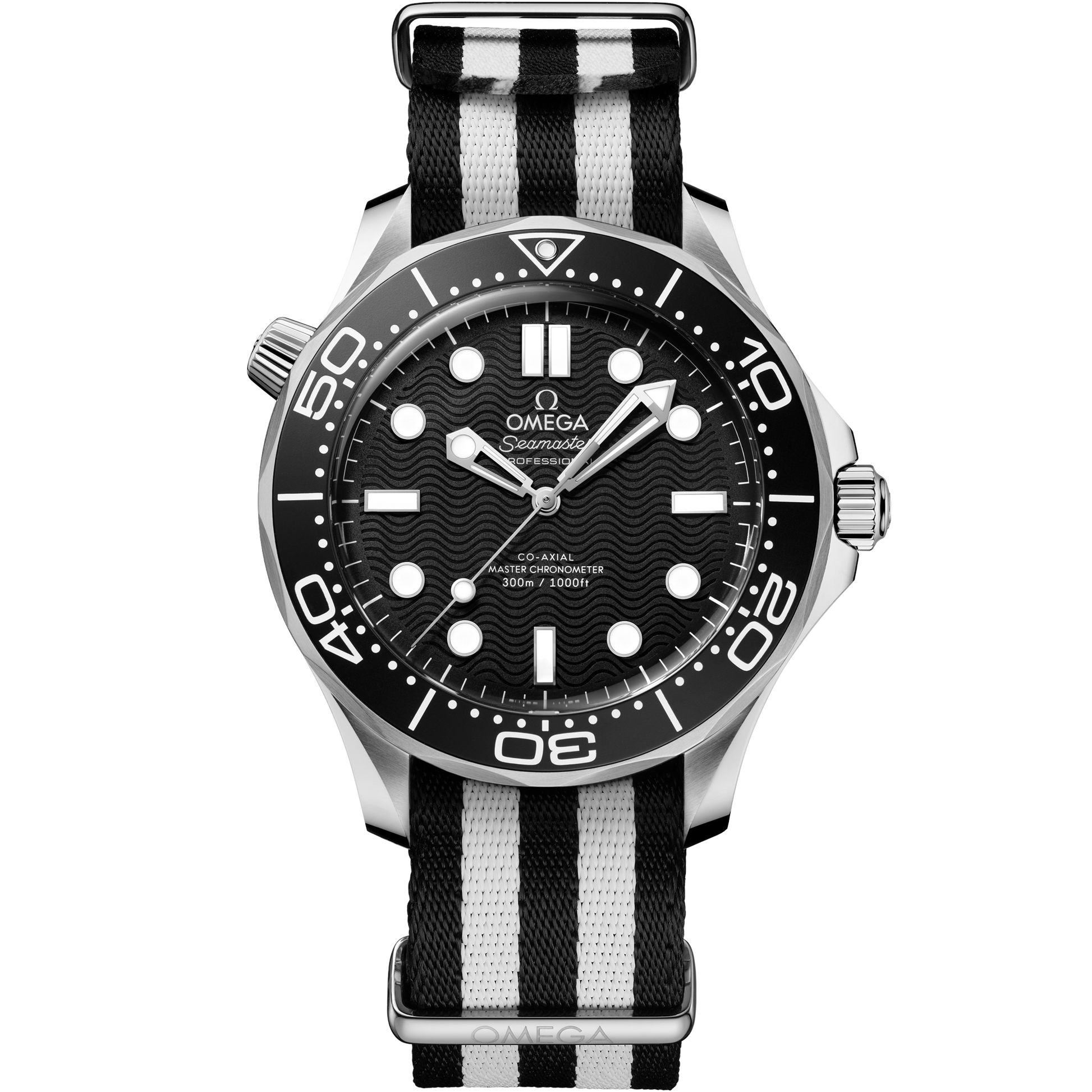 Seamaster Diver 300M 42 mm, steel on NATO strap - 210.32.42.20.01.005