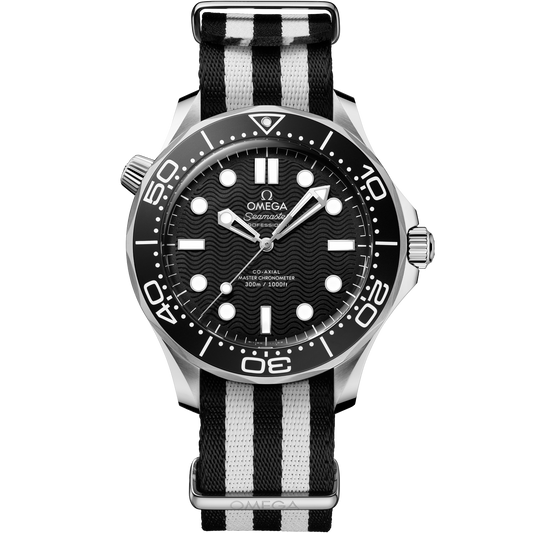 Seamaster Diver 300M 42 mm, steel on NATO strap - 210.32.42.20.01.005