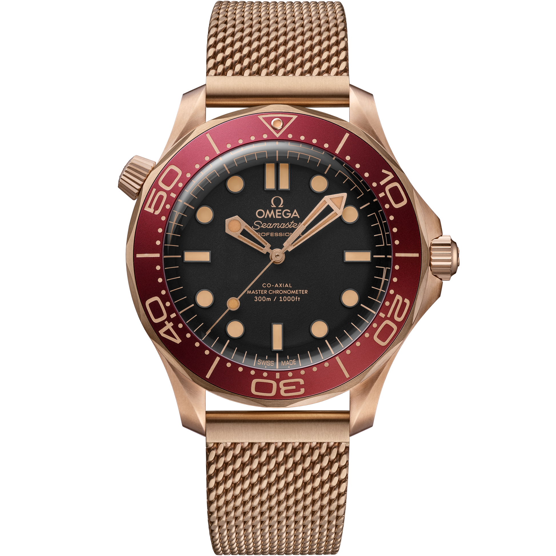 Seamaster Diver 300M 42 mm, Bronze gold on Bronze gold - 210.90.42.20.01.003