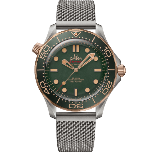 Seamaster Diver 300M 42 mm, titanium - Bronze gold on titanium - 210.90.42.20.10.001