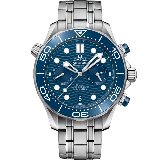 Seamaster Diver 300M 44 mm, steel on steel - 210.30.44.51.03.001