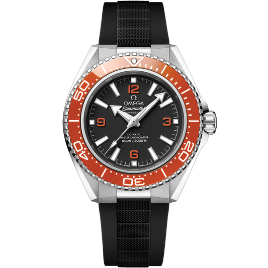 Seamaster Planet Ocean 600M 42 mm, steel on rubber strap - 217.32.42.21.01.003