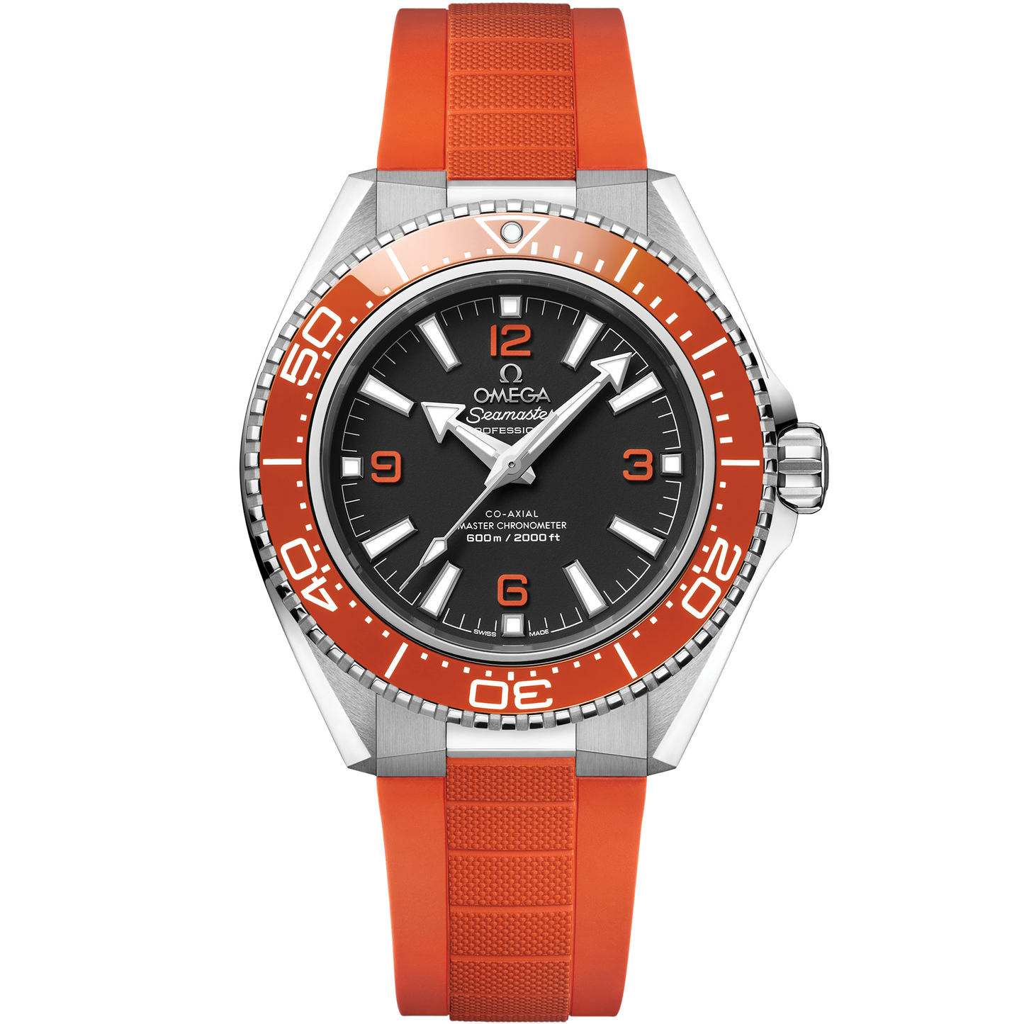 Seamaster Planet Ocean 600M 42 mm, steel on rubber strap - 217.32.42.21.01.004