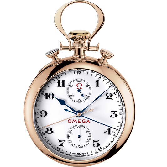 Specialities Olympic Pocket Watch 1932 70 mm, red gold - 5108.20.00