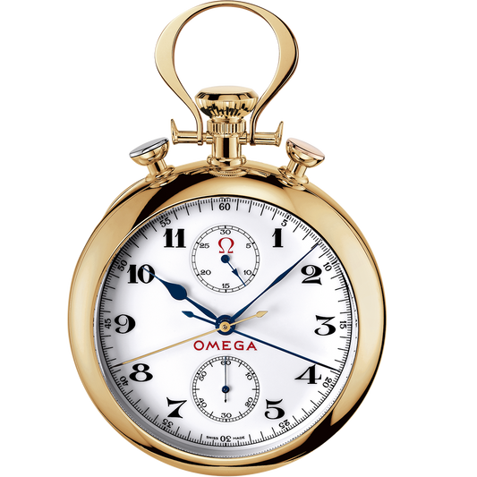 Specialities Olympic Pocket Watch 1932 70 mm, yellow gold - 5109.20.00