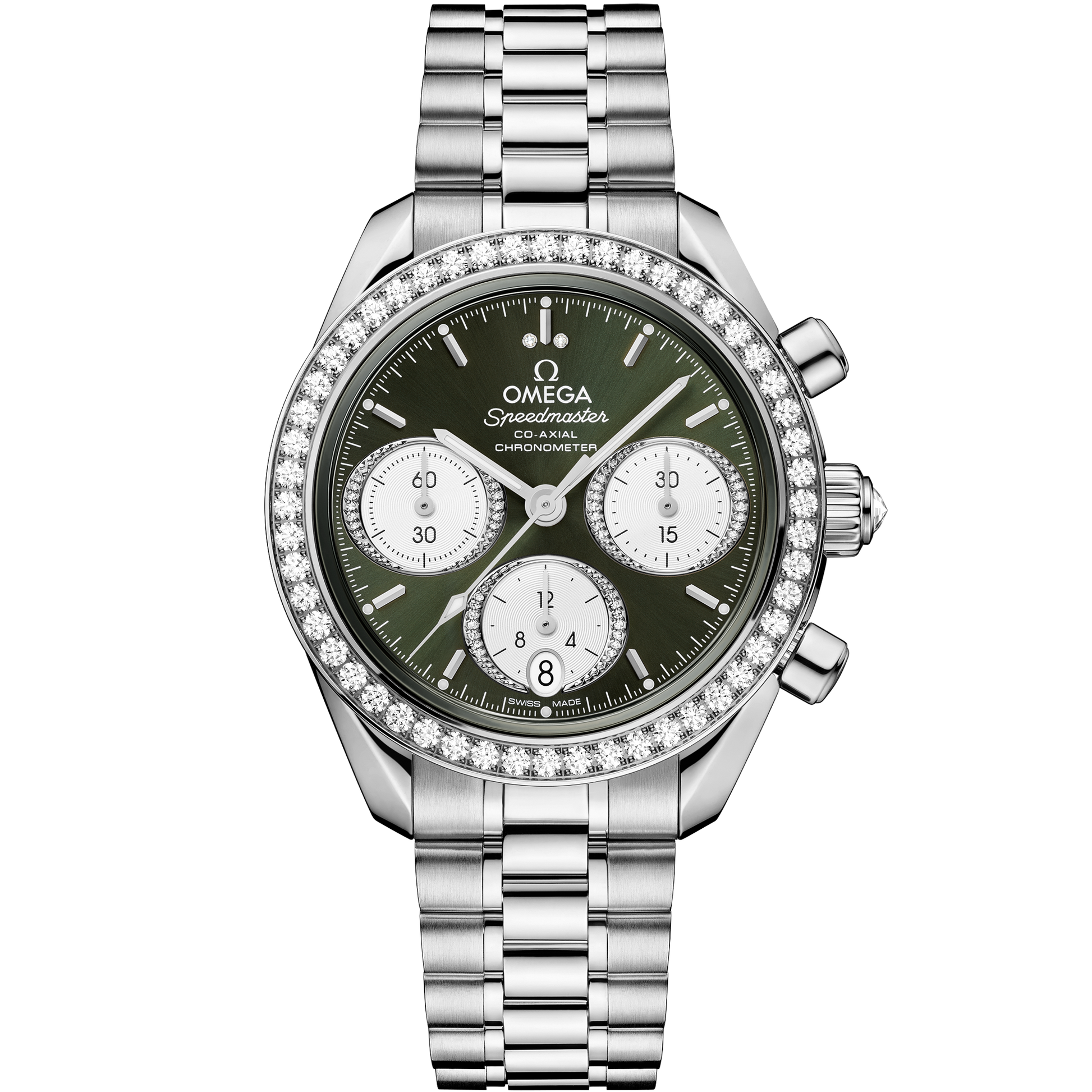 Speedmaster 38 mm, steel on steel - 324.15.38.50.60.001