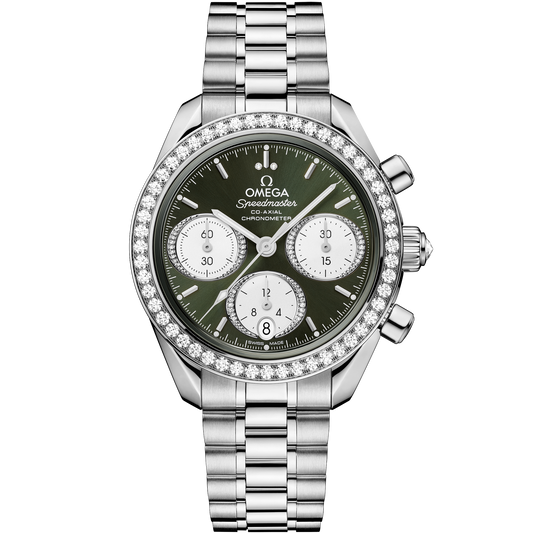 Speedmaster 38 mm, steel on steel - 324.15.38.50.60.001