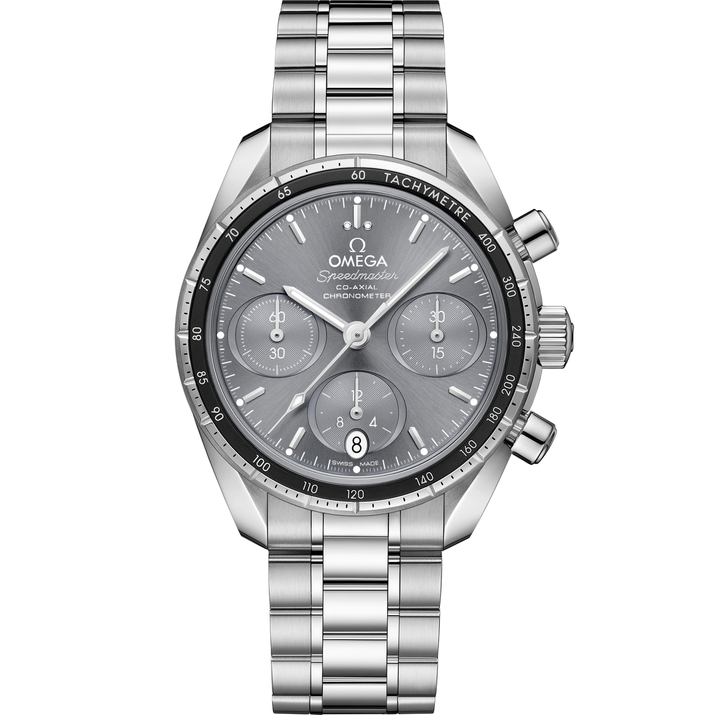 Speedmaster 38 mm, steel on steel - 324.30.38.50.06.001