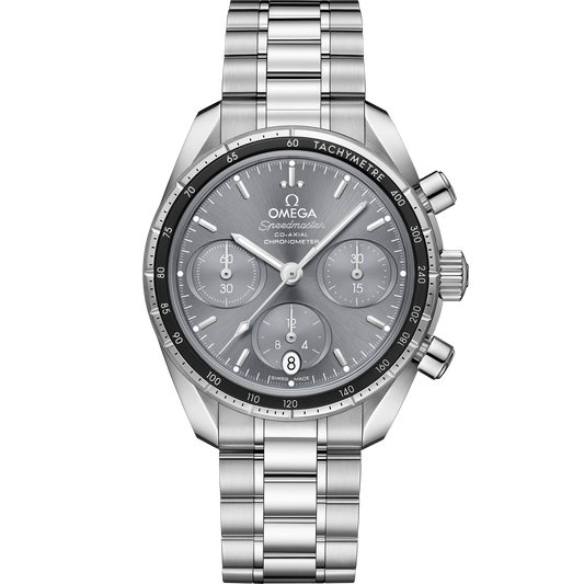 Speedmaster 38 mm, steel on steel - 324.30.38.50.06.001