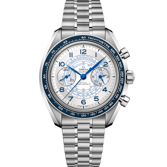 Speedmaster Chronoscope 43 mm, steel on steel - 329.30.43.51.02.001