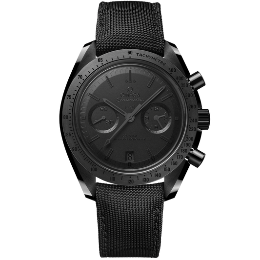 Speedmaster Dark Side of the Moon 44.25 mm, black ceramic on coated nylon fabric strap - 310.92.44.51.01.003