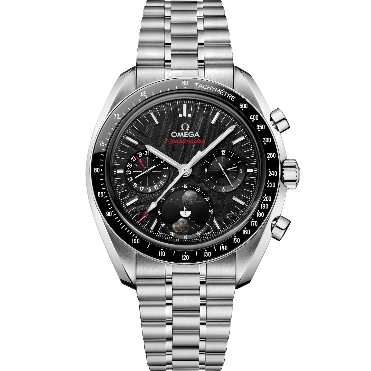 Speedmaster Moonphase Meteorite - 304.30.43.52.01.001