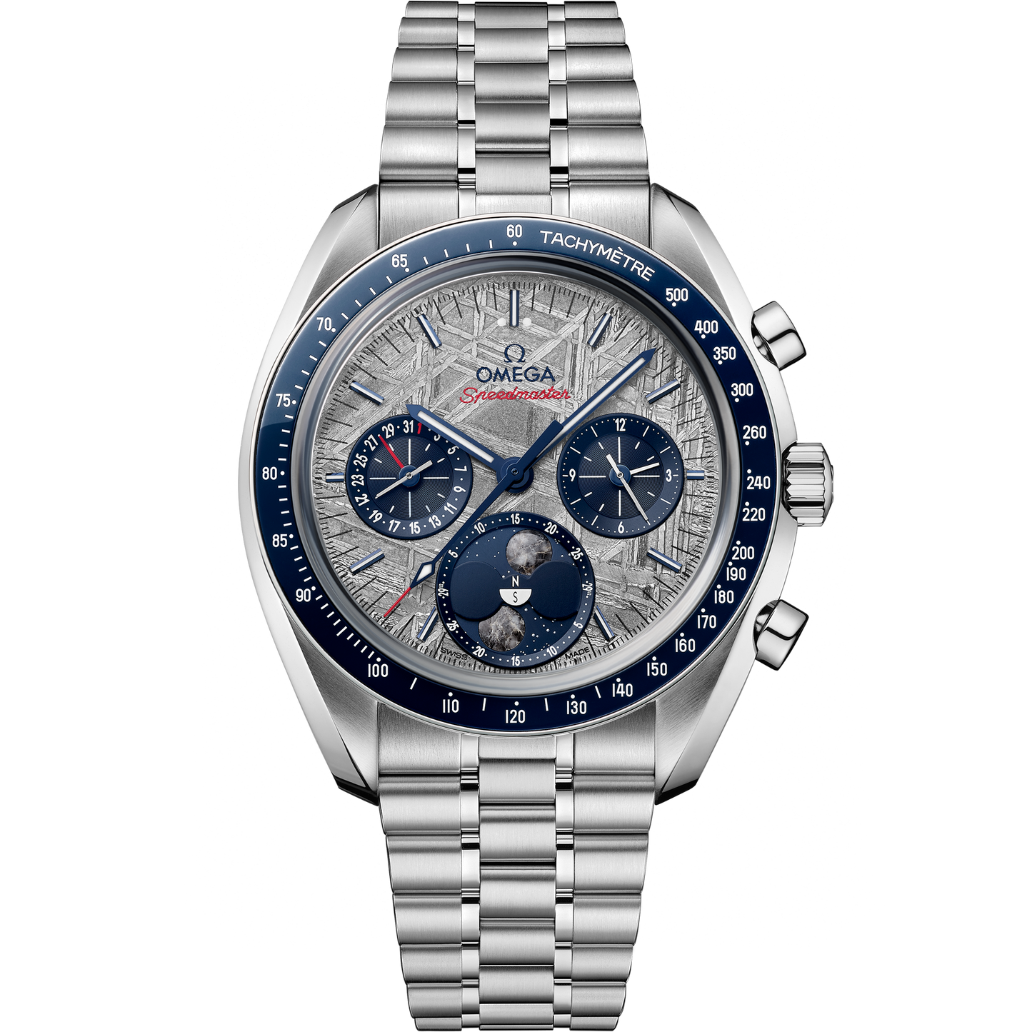 Speedmaster Moonphase Meteorite - 304.30.43.52.06.001