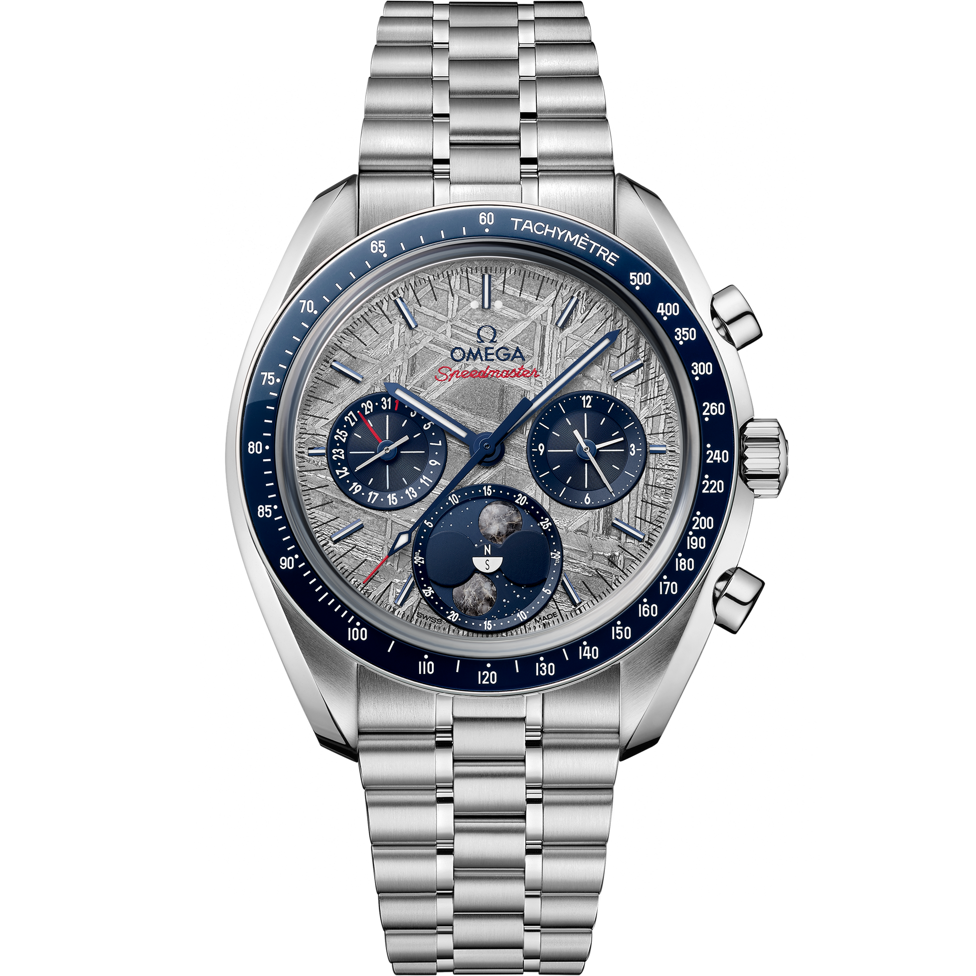 Speedmaster Moonphase Meteorite - 304.30.43.52.06.001