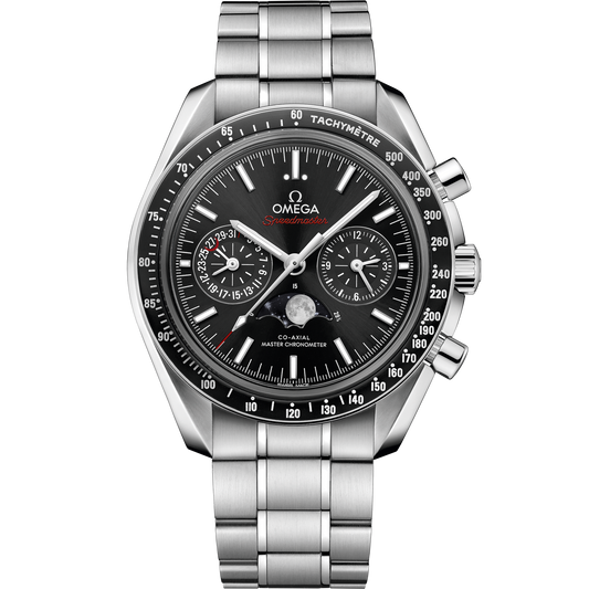 Speedmaster Moonphase 44.25 mm, steel on steel - 304.30.44.52.01.001
