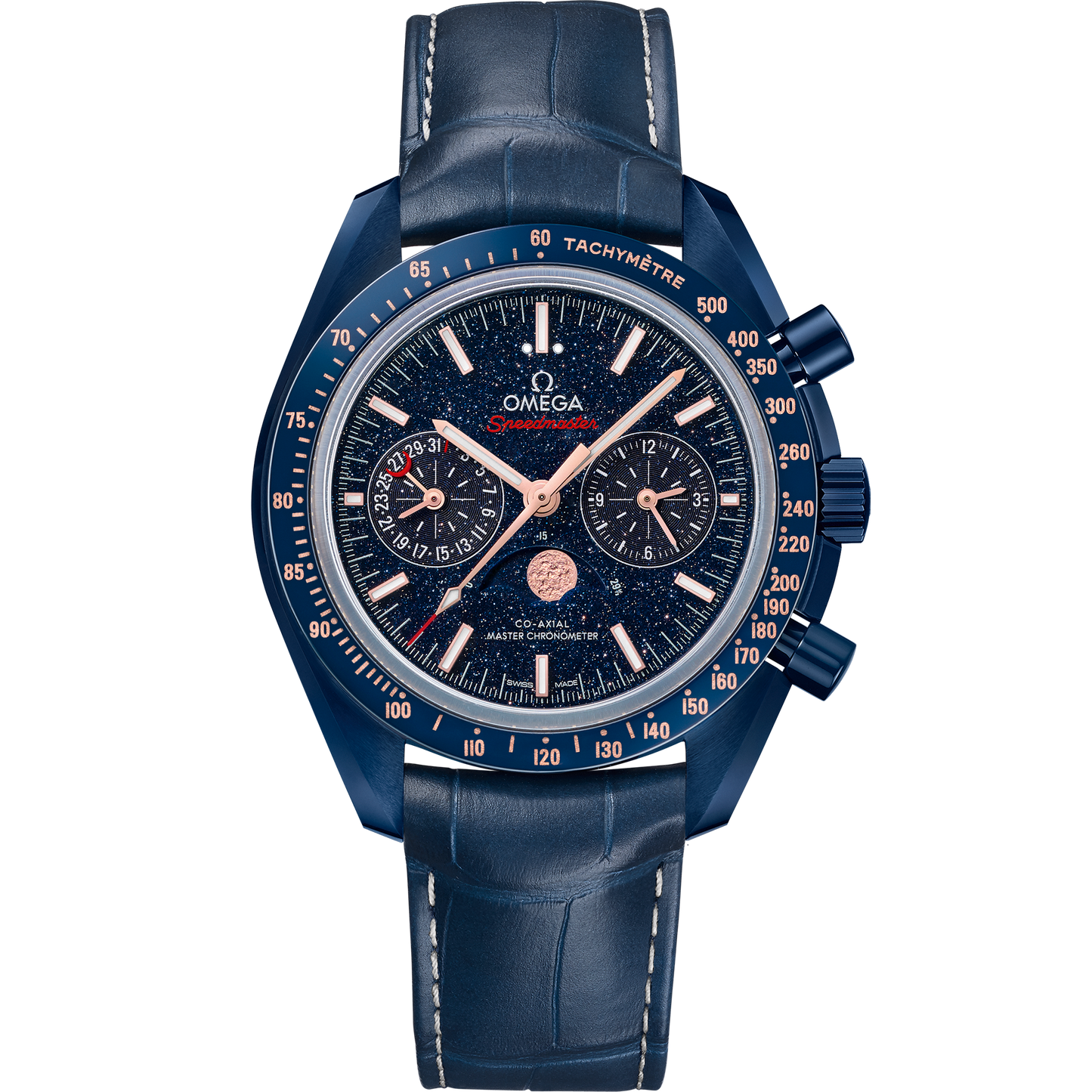 Speedmaster Moonwatch Omega Co-Axial Master Chronometer Moonphase Chronograph 44.25 mm - 304.93.44.52.03.002