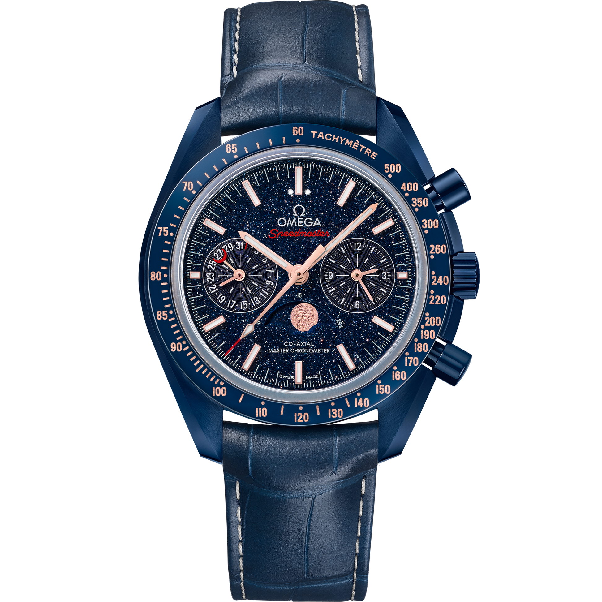 Speedmaster Moonwatch Omega Co-Axial Master Chronometer Moonphase Chronograph 44.25 mm - 304.93.44.52.03.002