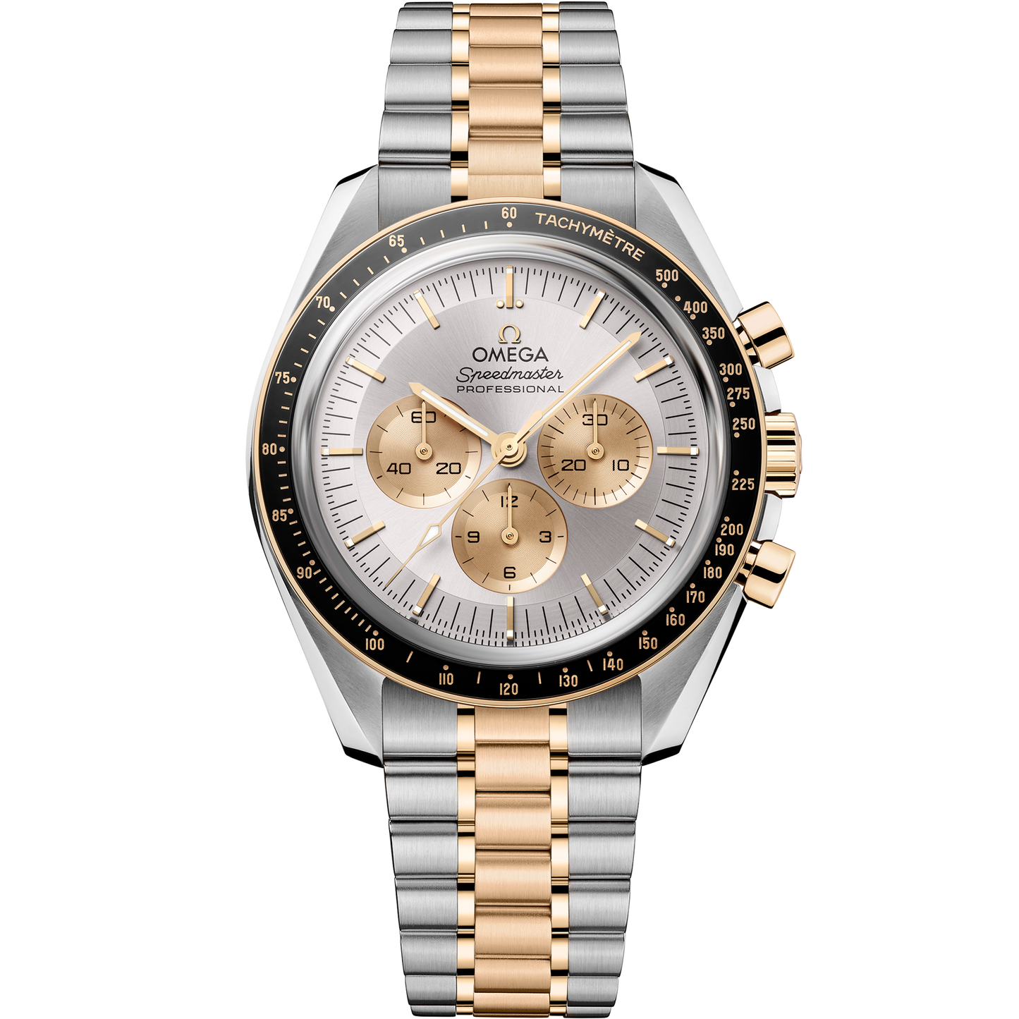 Speedmaster Moonwatch Professional 42 mm, steel - Moonshine™ gold on steel - Moonshine™ gold - 310.20.42.50.02.001